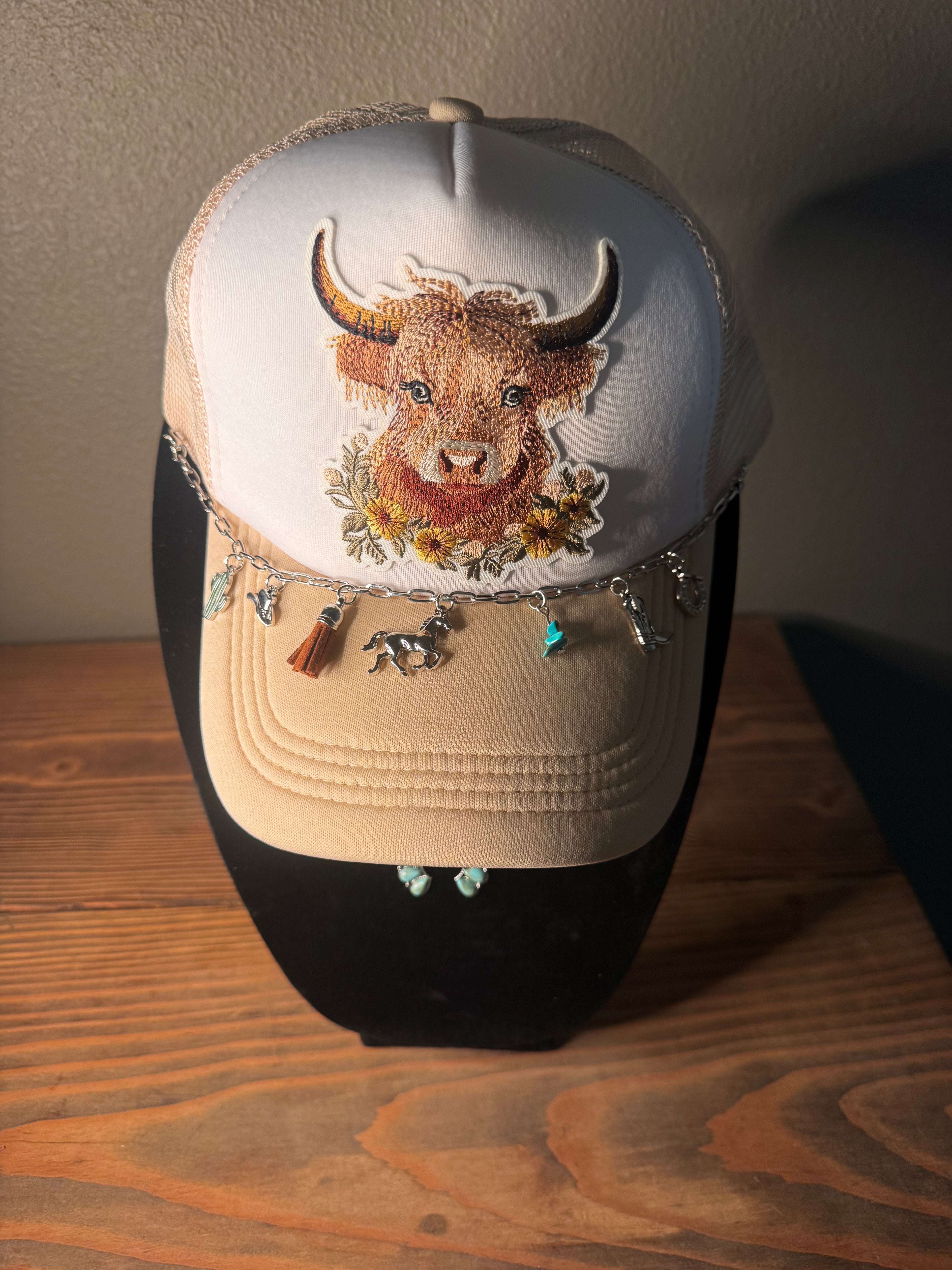 Cream hat/band