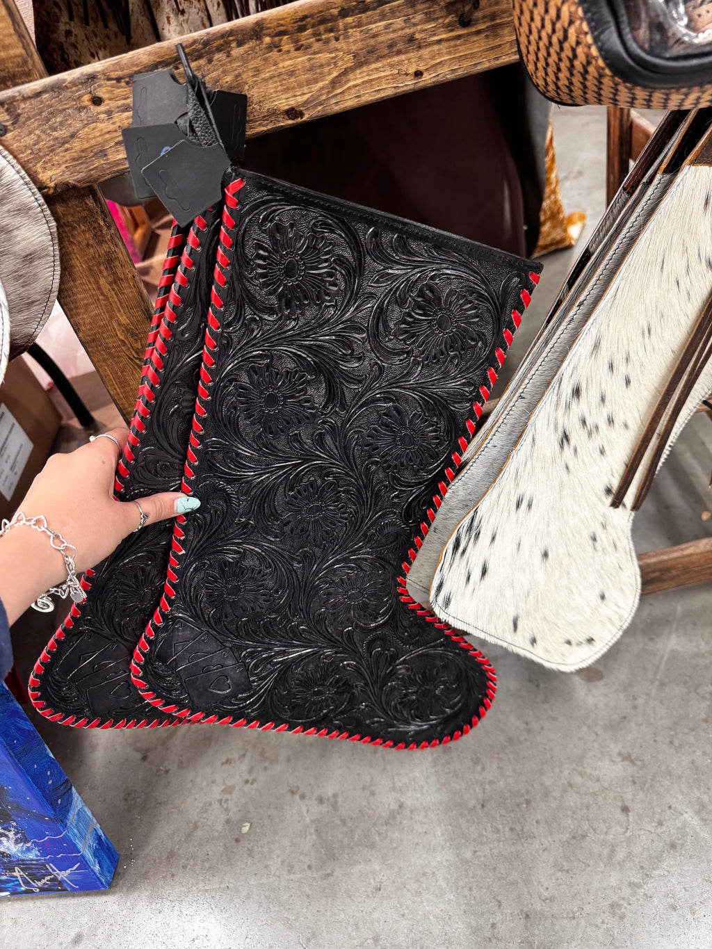Cowhide Stockings